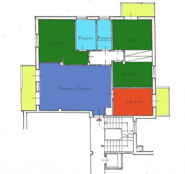 appartamento in vendita a Pesaro in zona Montegranaro