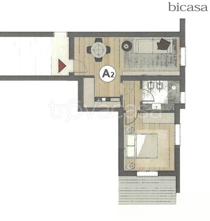 appartamento in vendita a Pesaro in zona Fabbrecce