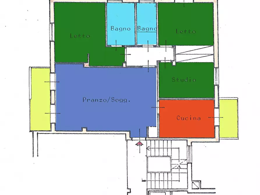 appartamento in vendita a Pesaro in zona Montegranaro