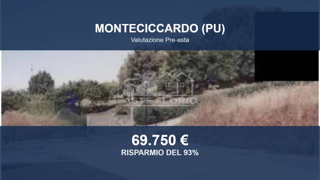 terreno agricolo in vendita a Pesaro in zona Monteciccardo