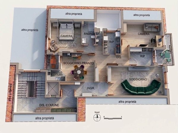 appartamento in vendita a Pesaro in zona Centro Città