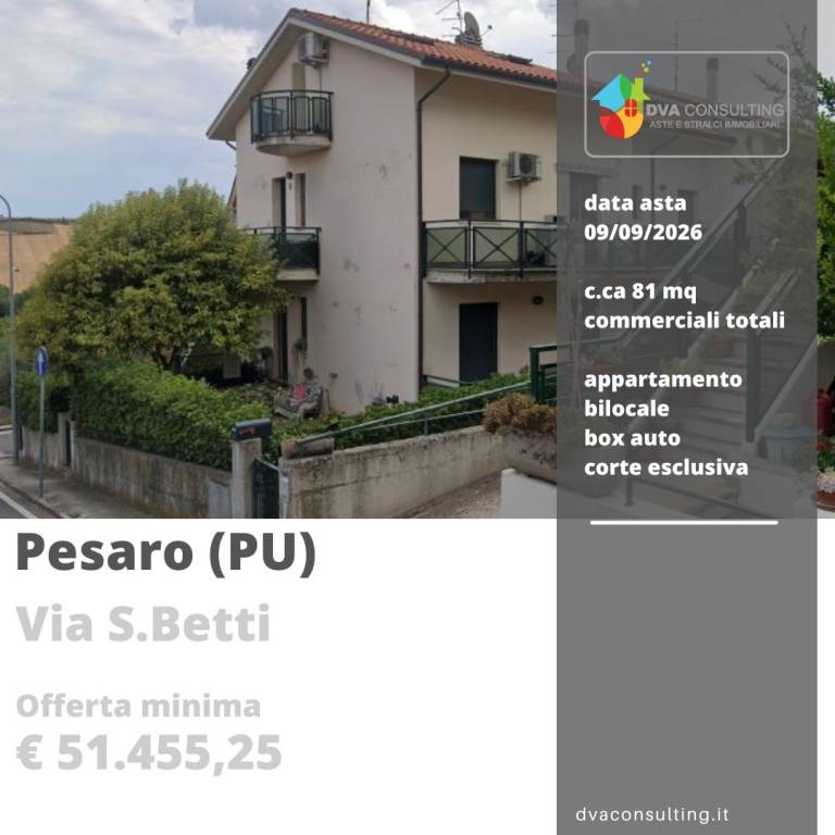 appartamento in vendita a Pesaro in zona Villa Betti