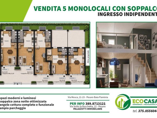 appartamento in vendita a Pesaro in zona Porto