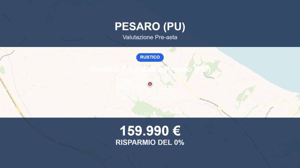 casa indipendente in vendita a Pesaro in zona Fiorenzuola di Focara