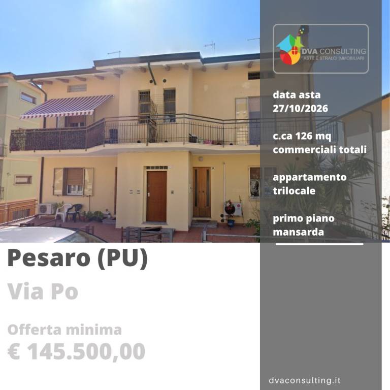 appartamento in vendita a Pesaro in zona Cattabrighe
