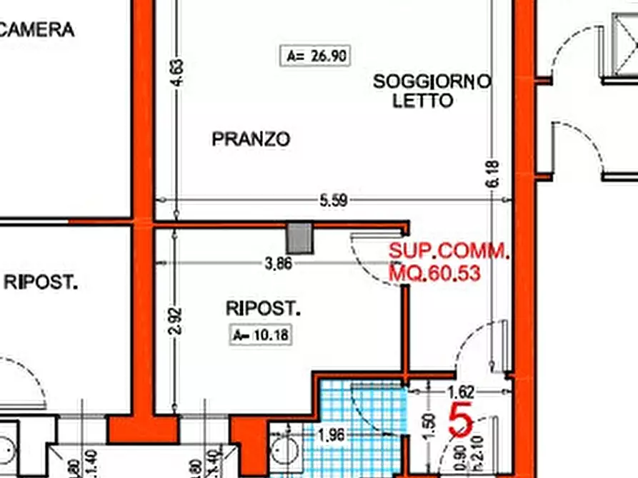 mansarda in vendita a Pesaro in zona Mare