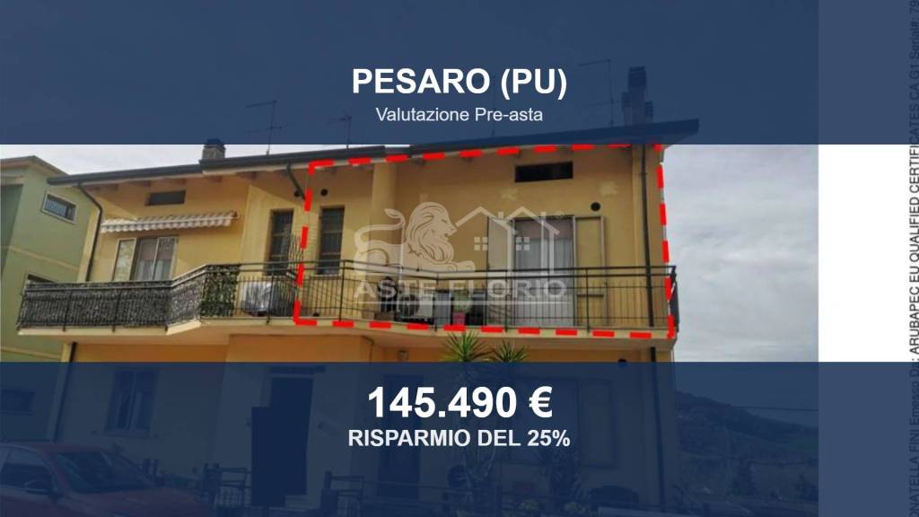 appartamento in vendita a Pesaro in zona Cattabrighe