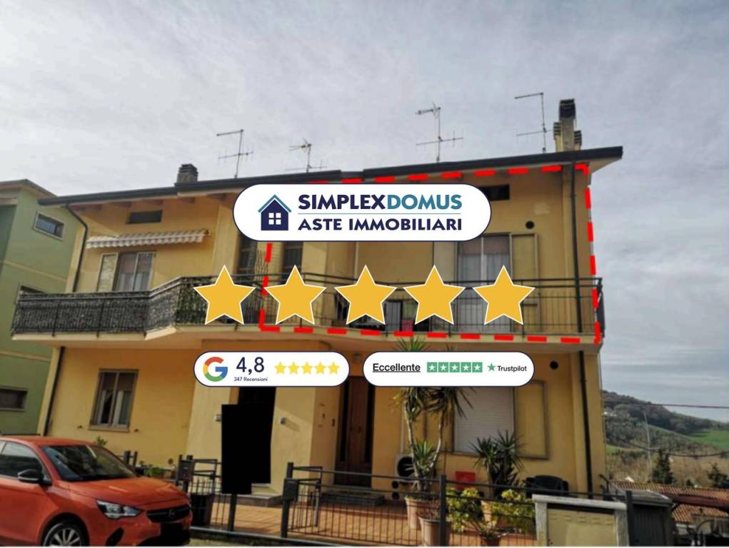 appartamento in vendita a Pesaro in zona Cattabrighe
