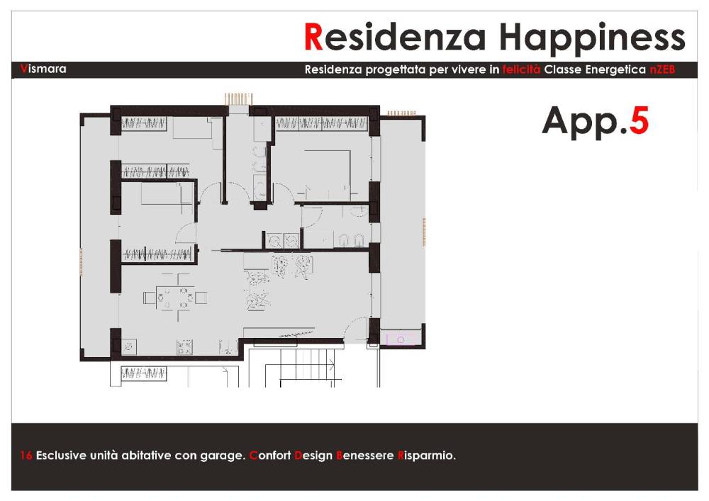 appartamento in vendita a Pesaro in zona Cattabrighe