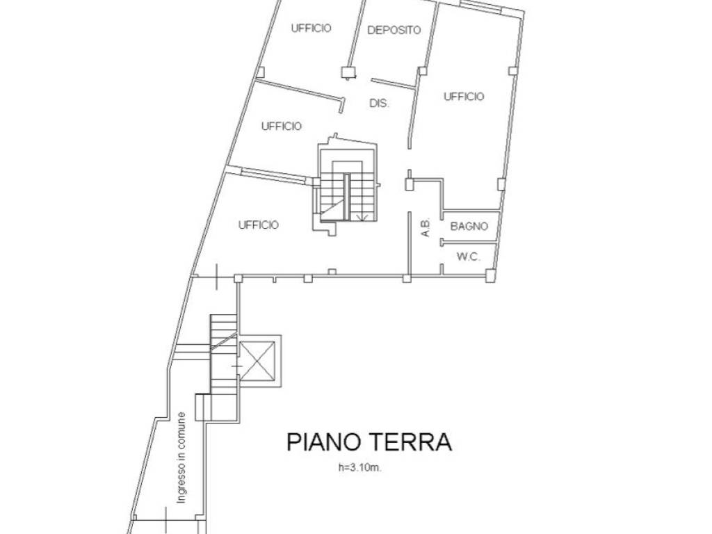ufficio in vendita a Pesaro in zona Centro Città
