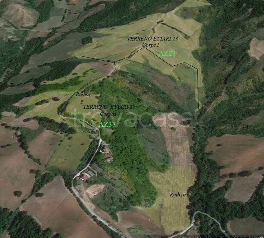 terreno agricolo in vendita a Piandimeleto