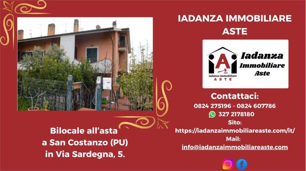 appartamento in vendita a San Costanzo