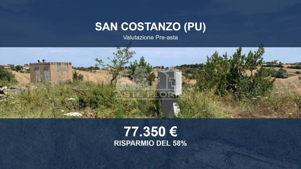 terreno agricolo in vendita a San Costanzo