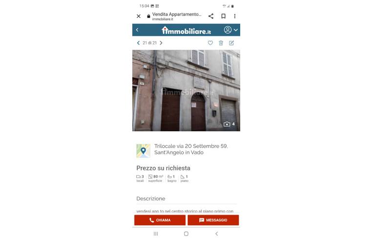 appartamento in vendita a Sant'Angelo in Vado