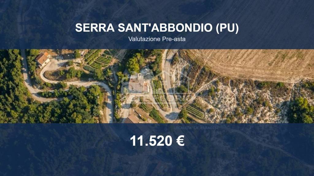 terreno agricolo in vendita a Serra Sant'Abbondio