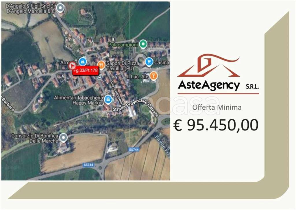 appartamento in vendita a Tavullia in zona Padiglione