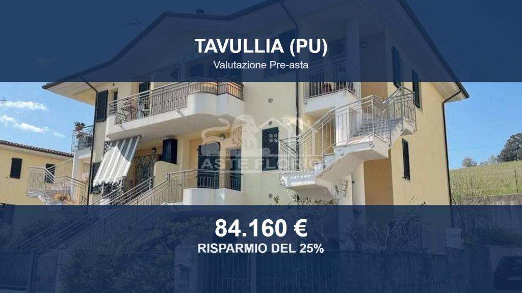 appartamento in vendita a Tavullia in zona Babbucce