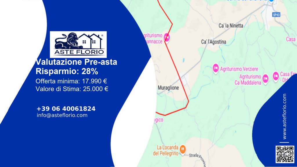 terreno agricolo in vendita ad Urbania