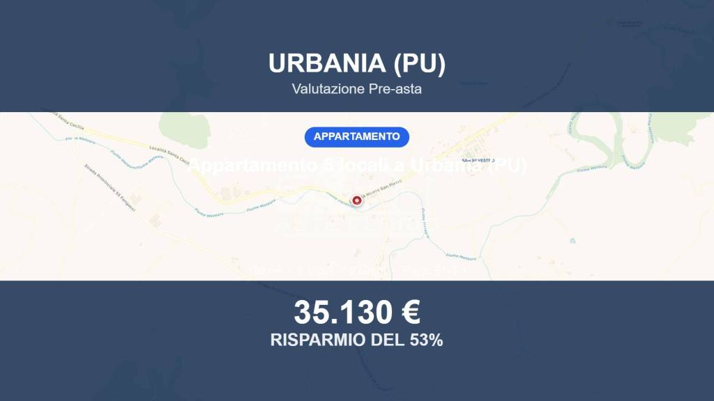appartamento in vendita ad Urbania in zona Muraglione
