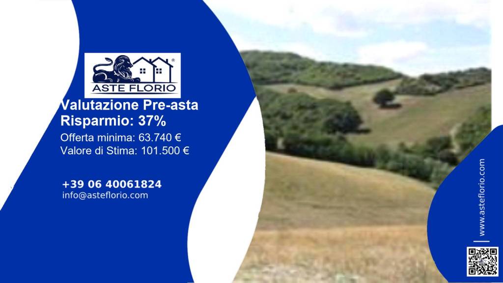 terreno agricolo in vendita ad Urbino in zona Rancitella