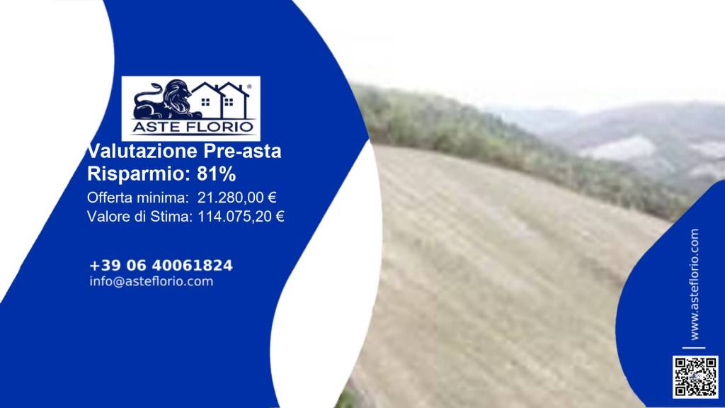 terreno agricolo in vendita ad Urbino in zona Cerquetobono