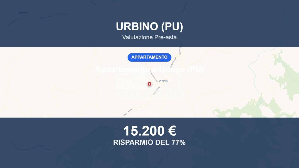 appartamento in vendita ad Urbino in zona Canavaccio