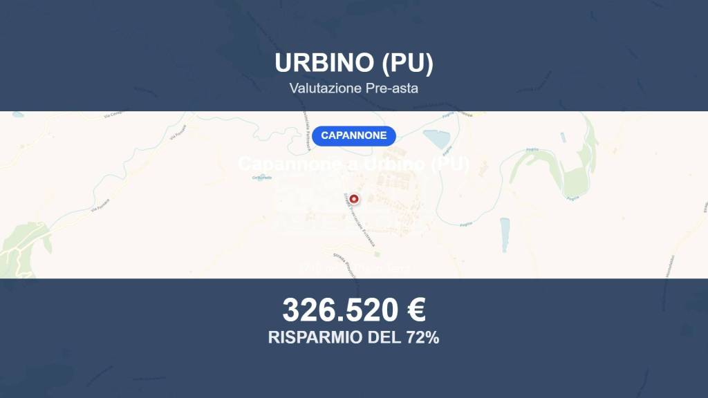 terreno edificabile in vendita ad Urbino in zona Schieti