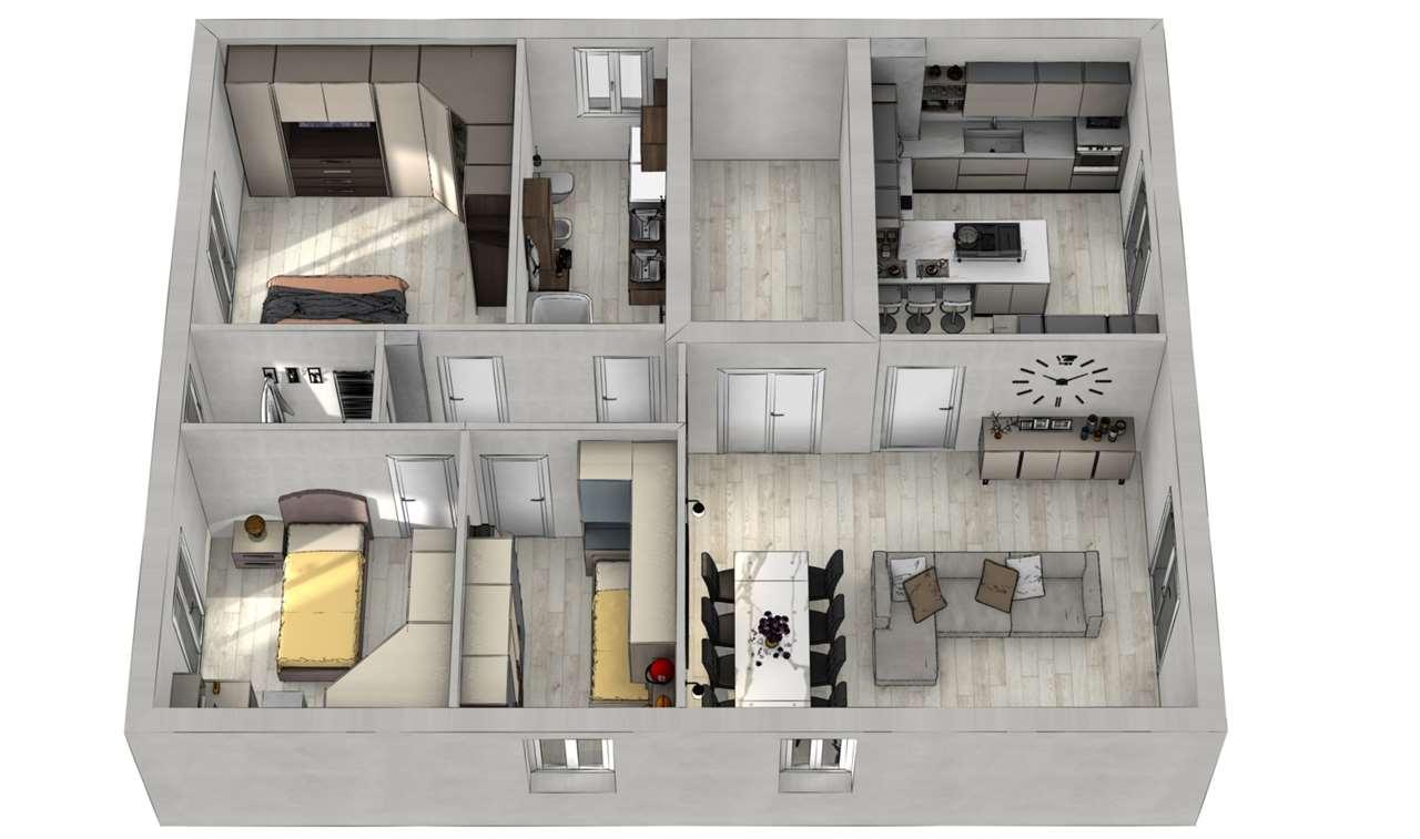 casa indipendente in vendita a Vallefoglia in zona Montecchio