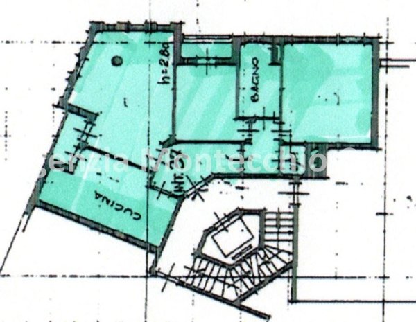 appartamento in vendita a Vallefoglia in zona Montecchio