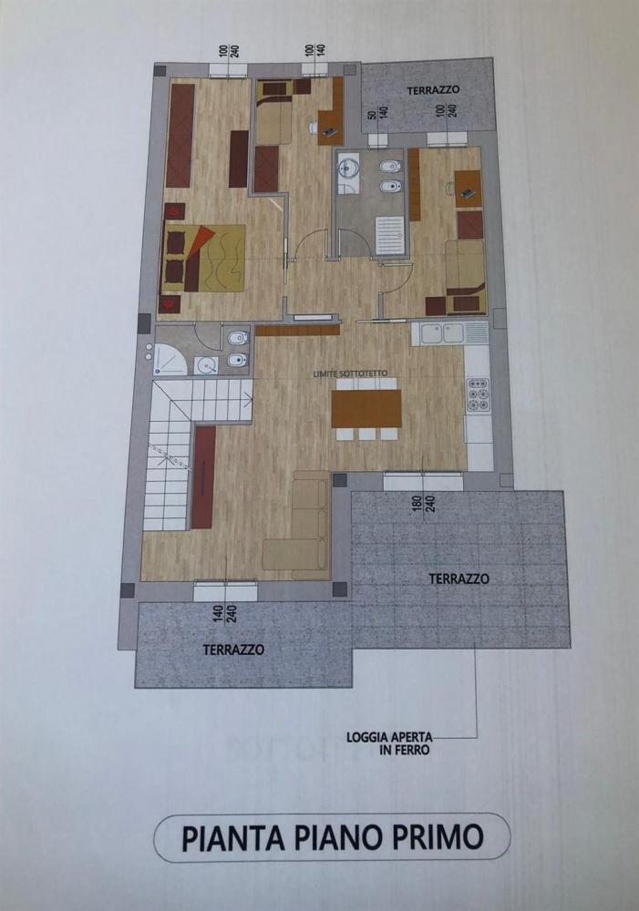 appartamento in vendita a Vallefoglia in zona Montecchio