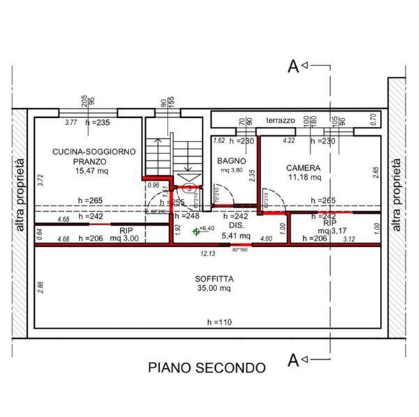 appartamento in vendita a Vallefoglia