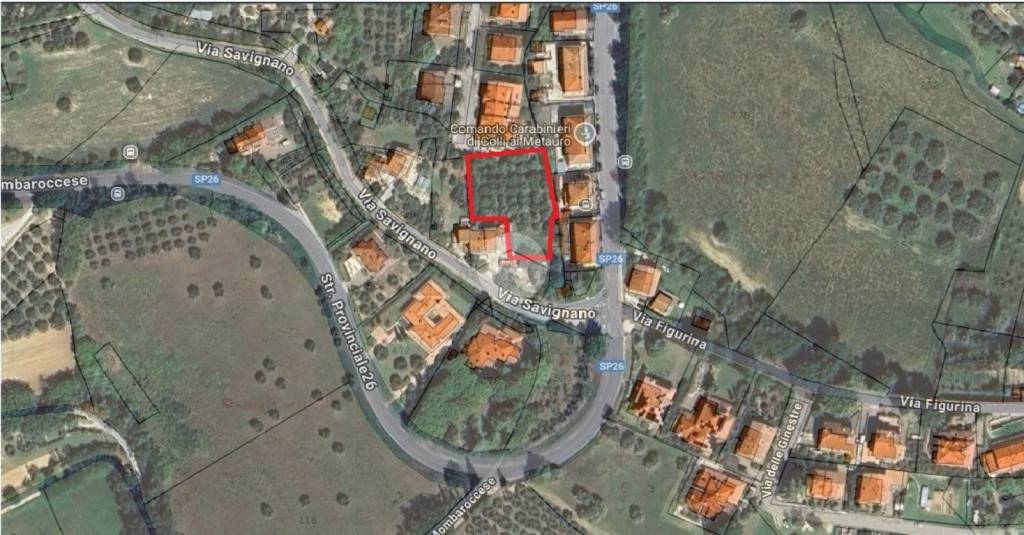 terreno edificabile in vendita a Colli al Metauro in zona Saltara