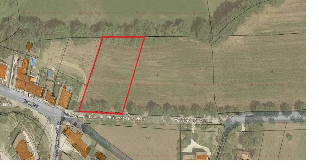 terreno edificabile in vendita a Colli al Metauro in zona Calcinelli