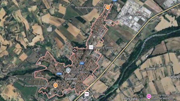 casa indipendente in vendita a Colli al Metauro in zona Calcinelli