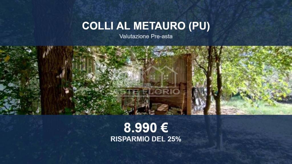 terreno agricolo in vendita a Colli al Metauro in zona Calcinelli