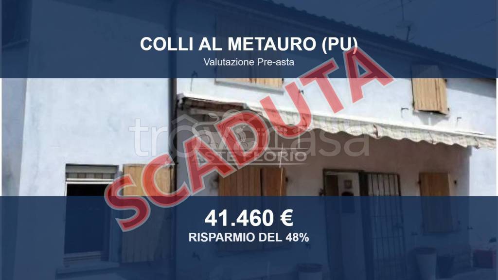 casa indipendente in vendita a Colli al Metauro in zona Tavernelle