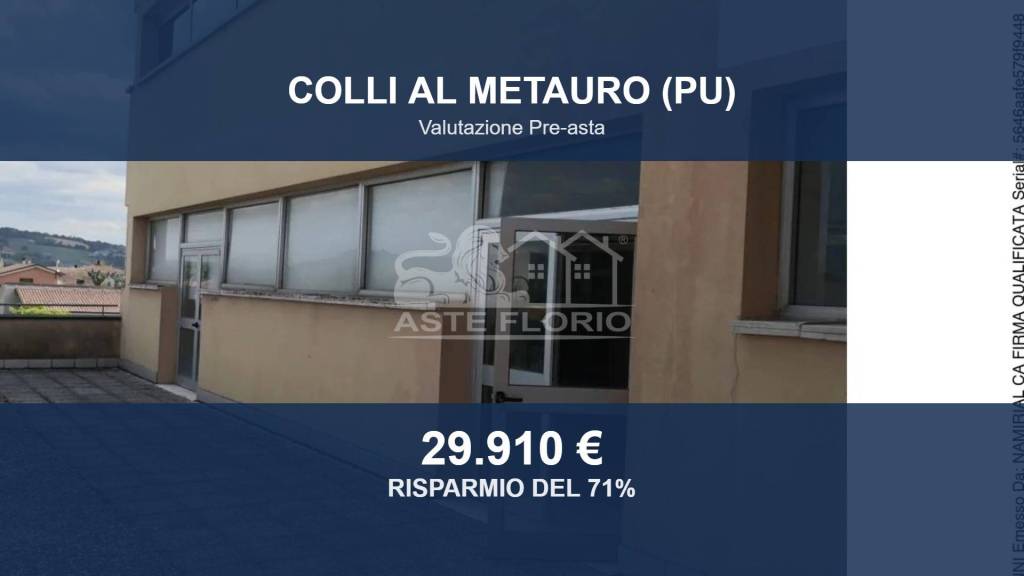ufficio in vendita a Colli al Metauro in zona Villanova