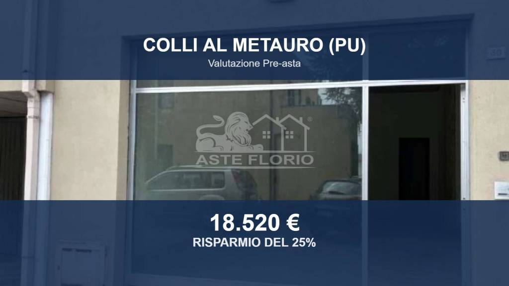negozio in vendita a Colli al Metauro in zona Tavernelle