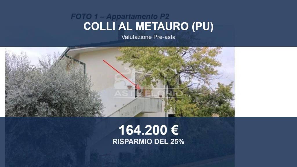 appartamento in vendita a Colli al Metauro in zona Saltara