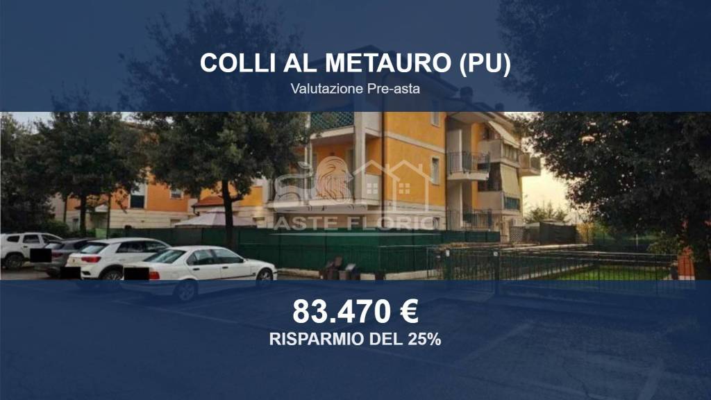 appartamento in vendita a Colli al Metauro in zona Calcinelli