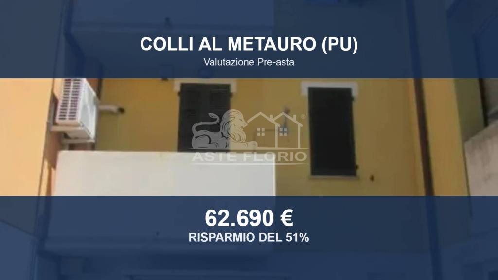appartamento in vendita a Colli al Metauro in zona Villanova