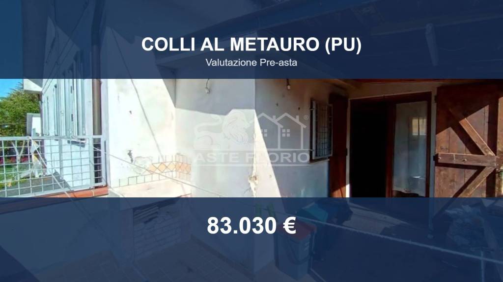 appartamento in vendita a Colli al Metauro in zona Tavernelle