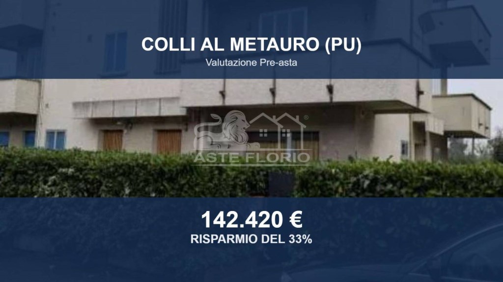 appartamento in vendita a Colli al Metauro in zona Calcinelli