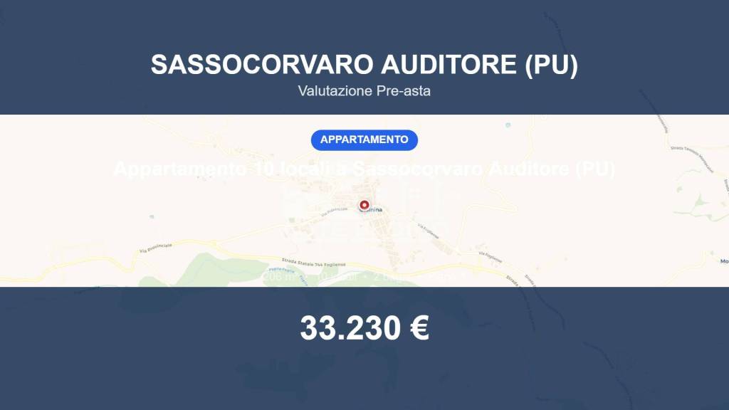 appartamento in vendita a Sassocorvaro Auditore in zona Casinina