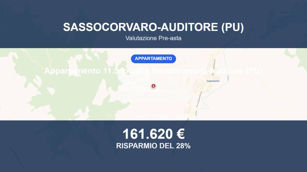 appartamento in vendita a Sassocorvaro Auditore in zona Auditore