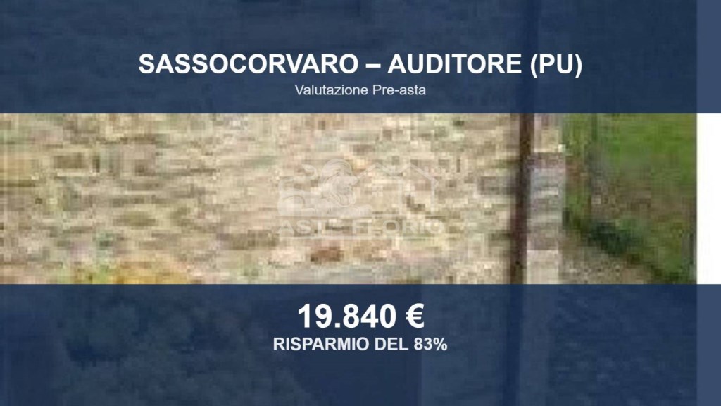 appartamento in vendita a Sassocorvaro Auditore in zona Auditore