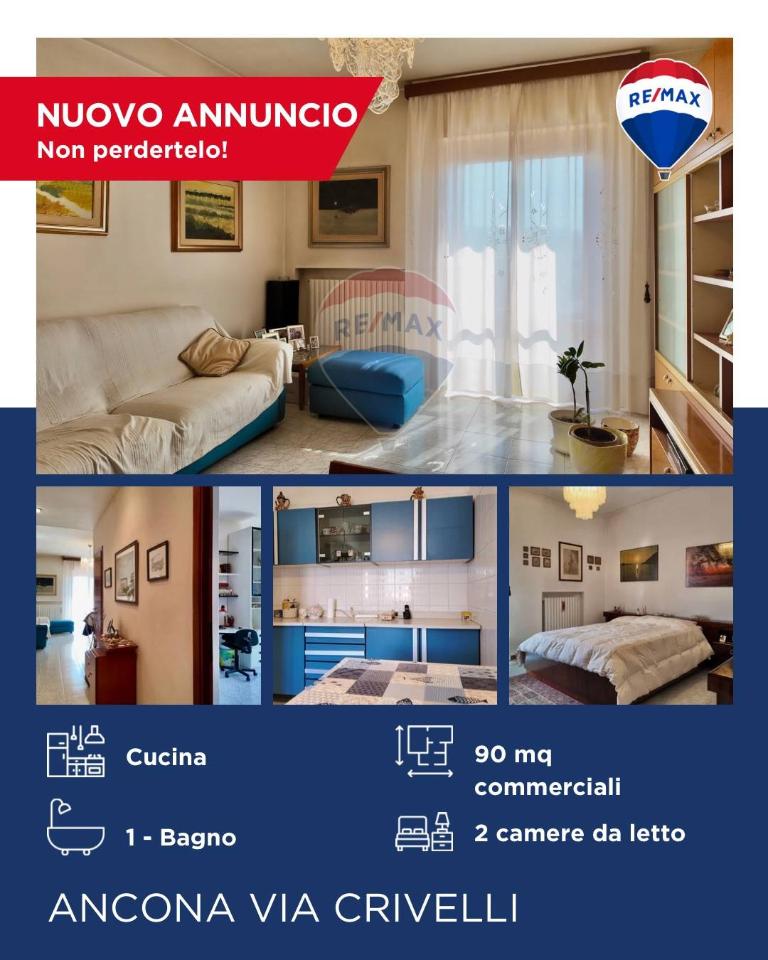 appartamento in vendita ad Ancona in zona Piano San Lazzaro