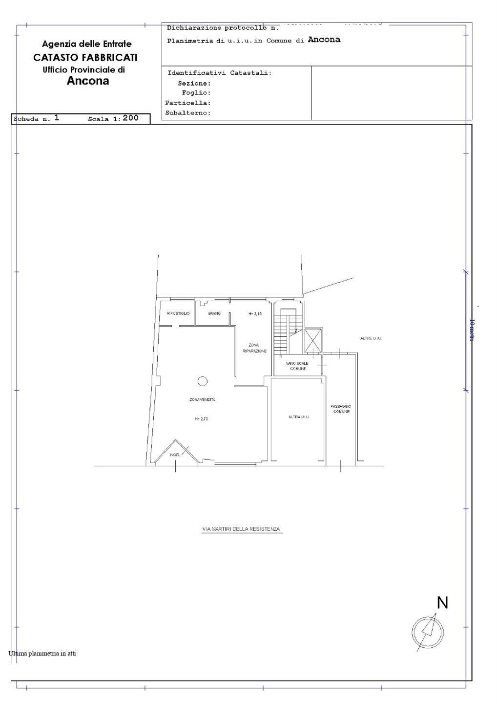 negozio in vendita ad Ancona