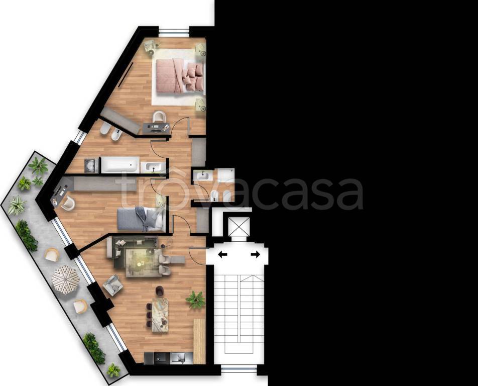 appartamento in vendita ad Ancona in zona Vallemiano