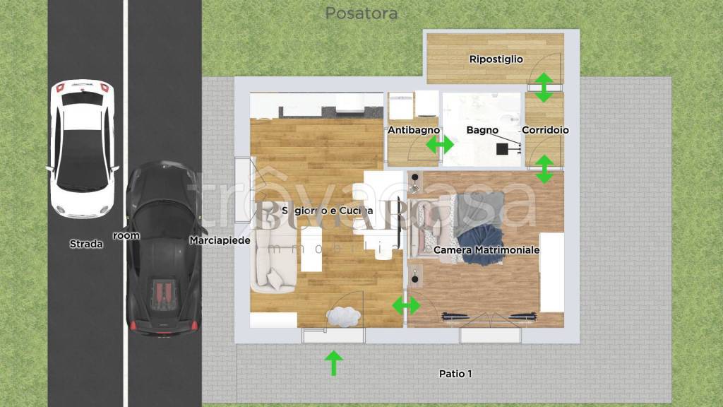 appartamento in vendita ad Ancona in zona Posatora